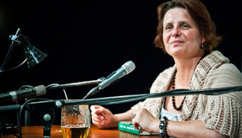 Prozaička a publicistka Veronika Šikulová, laureátka Anasoft litery za rok 2015 Foto: David Konečný